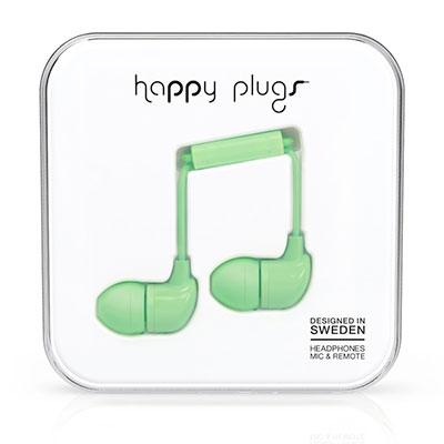 happy plugs イヤホン IN-EAR/ミント Headphone/Earphone | 