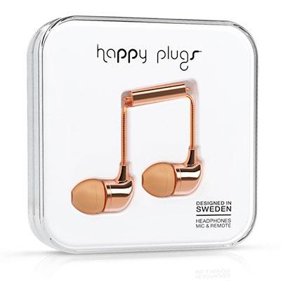happy plugs イヤホン IN-EAR/ローズゴールド Headphone/Earphone | 
