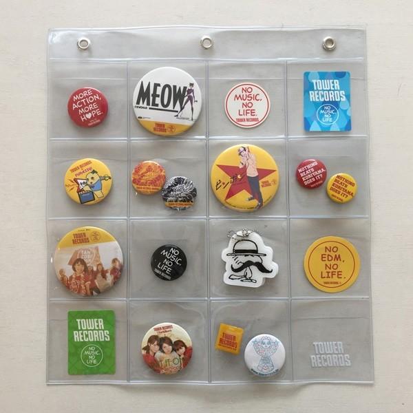 タワレコ 缶バッジウォールポケットll 女の子向けプレゼント集結 Accessories1 100円