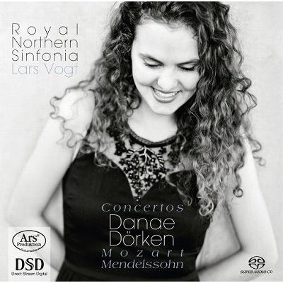 ダナエ・デルケン モーツァルト&メンデルスゾーン: ピアノ協奏曲集 SACD Hybrid | 