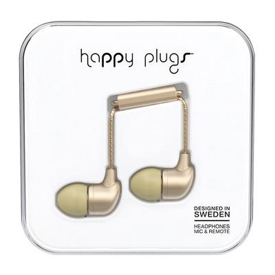 happy plugs イヤホン IN-EAR/シャンパン Headphone/Earphone | 