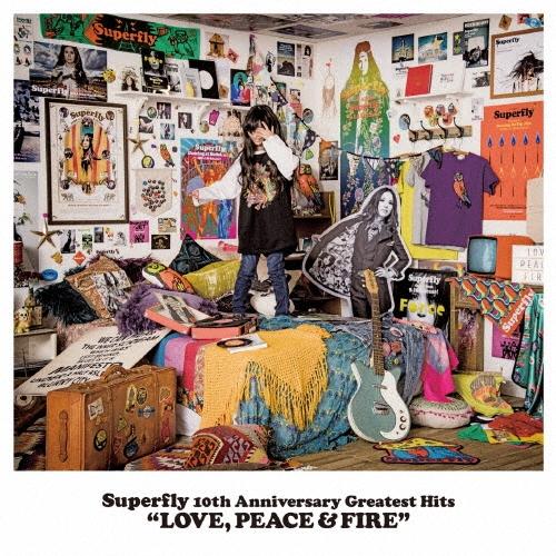 Superfly Superfly 10th Anniversary Greatest Hits LOVE, PEACE & FIRE＜初回限定盤＞ CD