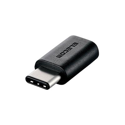 ELECOM USB2.0変換アダプタ(Type-C-micro-B)ブラック Accessories | 