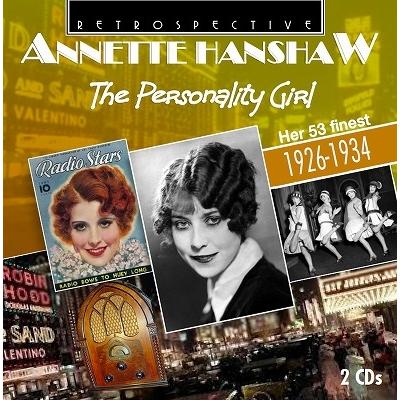 Annette Hanshaw The Personality Girl (Her 53 Finest 1926-1934) CD | 