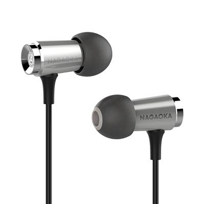 NAGAOKA VINON ハイレゾ対応イヤホン P-609/シルバー Headphone/Earphone | 