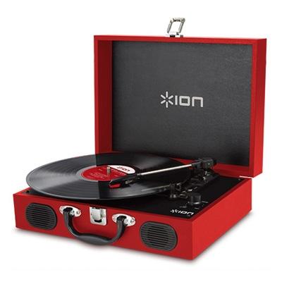 ION AUDIO Vinyl Transport Red Accessories | 
