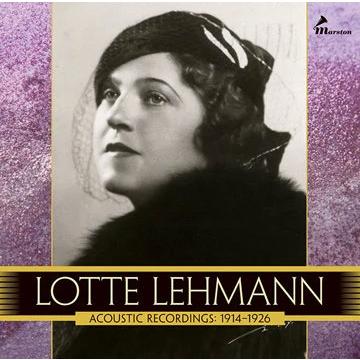 ロッテ・レーマン Lehmann - The Complete Acoustic Recordings 1914-26 CD | 