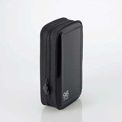 ELECOM CD/DVD用ファスナー付きケース セミハード 96枚収納/ブラック Accessories | 