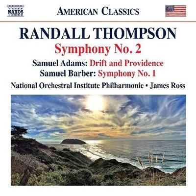ジェームズ・ロス R. Thompson: Symphony No. 2; S. Adams: Drift and Providence; S. Barber: Symphony No. 1 CD | 