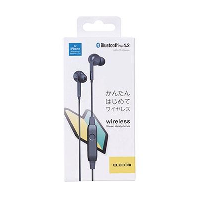 ELECOM Bluetoothイヤホン カジュアル HPC13/ブラック Headphone/Earphone |  | 01