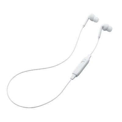 ELECOM Bluetoothイヤホン カジュアル HPC13/ホワイト Headphone/Earphone | 
