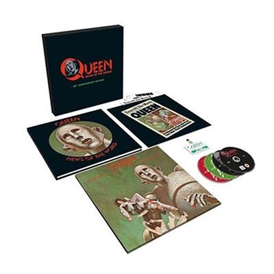 Queen News Of The World: 40th Anniversary Edition ［3CD+DVD+LP］＜完全生産限定盤＞ CD