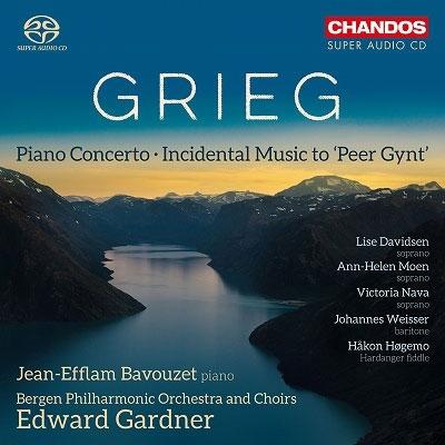 ジャン=エフラム・バヴゼ グリーグ: ピアノ協奏曲、劇音楽《ペール・ギュント》(抜粋) SACD Hybrid | 