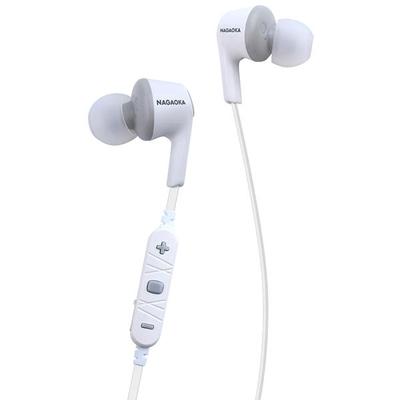 NAGAOKA AAC対応Bluetoothイヤホン ホワイトグレー Headphone/Earphone | 