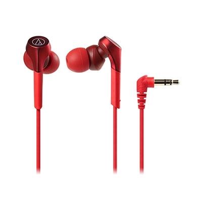 audio-technica インナーイヤーヘッドホン ATH-CKS550X レッド Headphone/Earphone | 