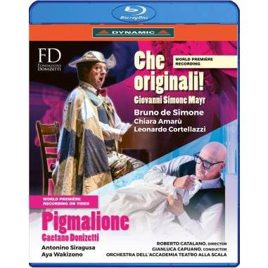 ジャンルカ・カプアーノ ドニゼッティ: 《ピグマリオーネ》/マイール: 《ケ・オリジナーリ!》 ドニゼッティ・フェステ Blu-ray Disc | 