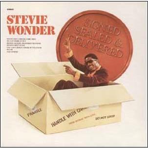 Stevie Wonder Signed Sealed & Delivered LP | 