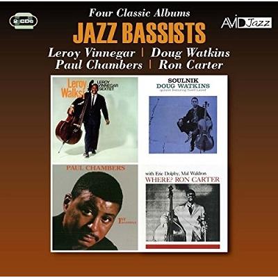 Leroy Vinnegar Jazz Bassists - Four Classic Albums (Leroy Walks! / Soulnik / 1st Bassman / Where?) CD | 