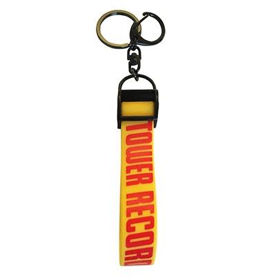 タワレコ ラバーバンドキーホルダー M(Black) Accessories | 