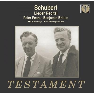ピーター・ピアーズ シューベルト: リート・リサイタル CD | 