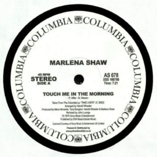 Marlena Shaw Touch Me in the Morning 12inch Single | 