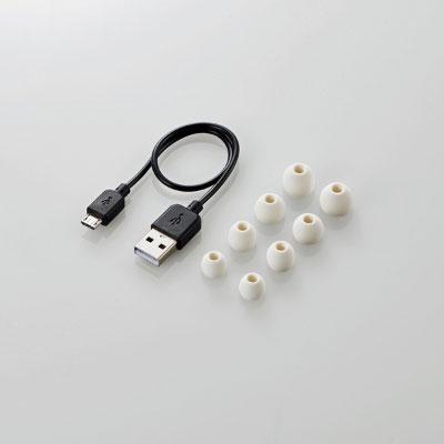 ELECOM Bluetoothイヤホン HPC14/ストーンホワイト Headphone/Earphone |  | 04