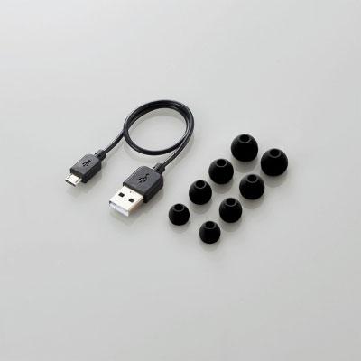 ELECOM Bluetoothイヤホン HPC14/スモークブラック Headphone/Earphone |  | 04