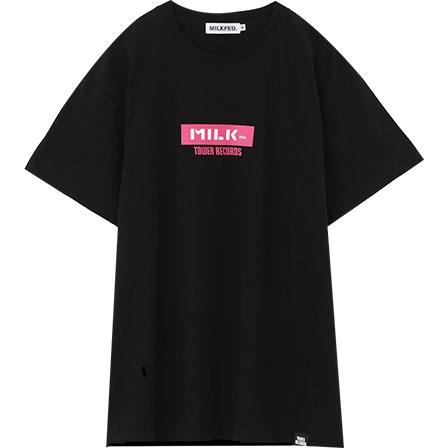 MILKFED. × TOWER RECORDS 2019 TEE ブラック Sサイズ Apparel | TOWER RECORDS