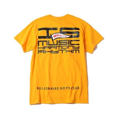 BILLIONAIRE BOYS CLUB × TOWER RECORDS T-Shirt L イエロー Apparel | TOWER RECORDS | 01