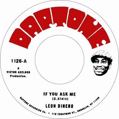 Leon Dinero If You Ask Me＜限定盤＞ 7inch Single | 