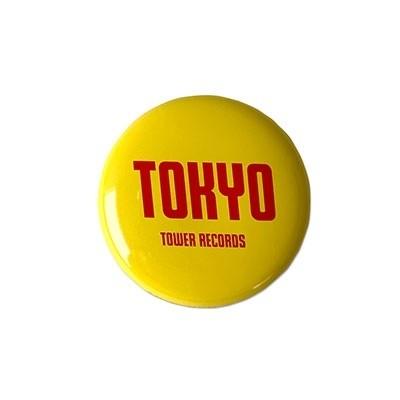 タワレコ 缶バッジ TOKYO Yellow Accessories