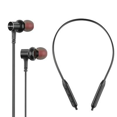 NAGAOKA Bluetooth5.0対応 ネックバンド型ワイヤレスイヤホン BT820BK ブラック Headphone/Earphone |  | 01