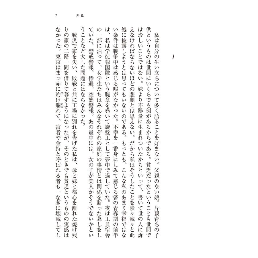有吉佐和子 非色 Book |  | 03