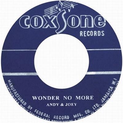 Andy & Joey WONDER NO MORE/HEAVEN & EARTH 7inch Single | 