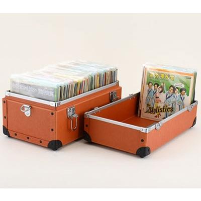 樽屋 7インチレコードBOX (ファイバー製)/レンガ Accessories