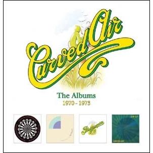 Curved Air The Albums 1970-1973 - 4CD Clamshell Boxset CD | 