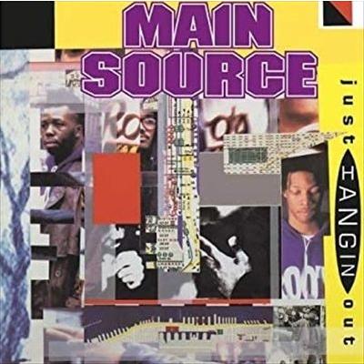 Main Source Just Hangin' Out/Live At The BBQ 7inch Single | 