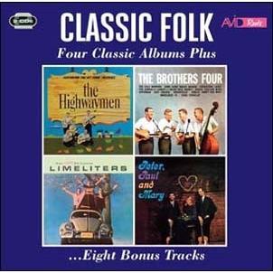 The Highwaymen Classic Folk - Four Classic Albums Plus CD | 