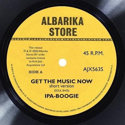 Ipa-Boogie Get The Music Now/Africa＜限定盤＞ 7inch Single | 