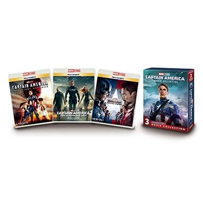 キャプテン・アメリカ MovieNEX 3ムービー・コレクション ［3Blu-ray Disc+3DVD］＜期間限定版＞ Blu-ray Disc ※特典あり |  | 01