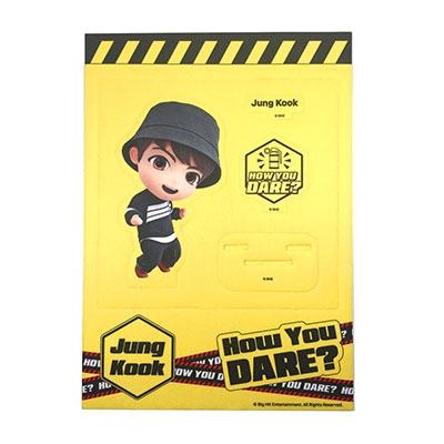 BTS TinyTAN 空気洗浄防臭スタンディングポスター(Yellow)/JUNGKOOK Accessories |  | 01