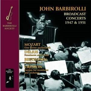 ジョン・バルビローリ ブロードキャスト・コンサート1947&1951 CD-R | 