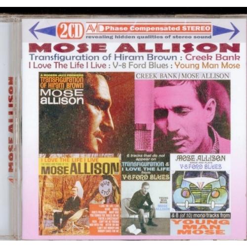 Mose Allison Four Classic Albums Plus (Transfiguration Of Hiram Brown / Creek Bank / I Love The Life I Live / V CD | 