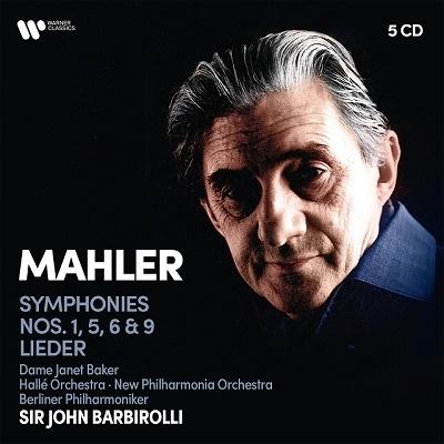 ジョン・バルビローリ マーラー: 交響曲第1番、第5番、第6番、第9番、歌曲集 CD | 
