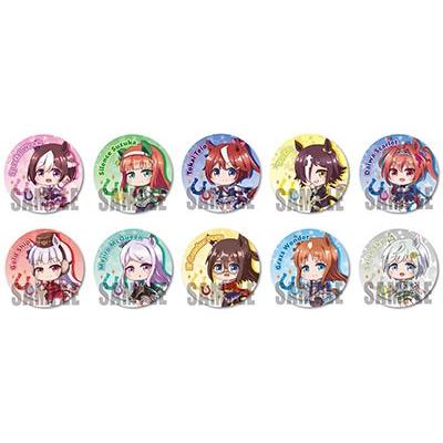 ウマ娘 プリティーダービー トレーディング缶バッチ (全10種ランダム