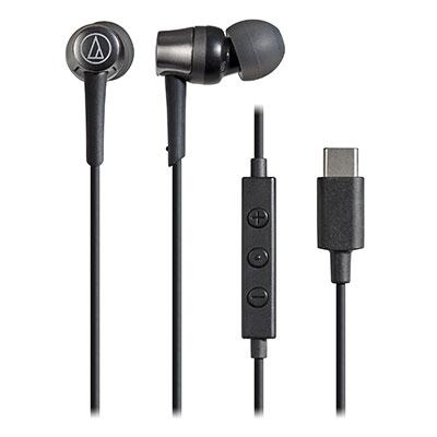 audio-Technica USB Type-C用 マイク付きイヤホン ATH-CKD3C/Black Headphone/Earphone |  | 01