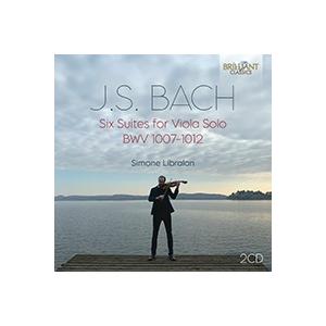 シモーネ・リブラロン J.S.バッハ: 無伴奏チェロ組曲 (ヴィオラ編曲版) CD | 