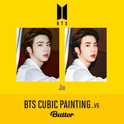 BTS Butter CUBIC PAINTING Jin Accessories5 最大73%OFFクーポン メイルオーダー 060円