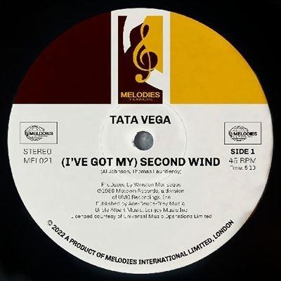 Tata Vega I've Got My Second Wind 12inch Single | 