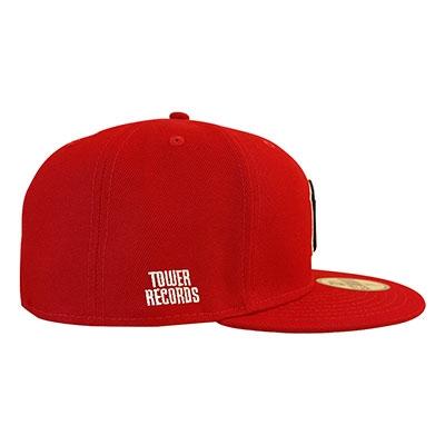 New Era × TOWER RECORDS ニューヨーク・ヤンキース 59FIFTY キャップ レッド 7 1/2 (59.6cm) Accessories｜tower｜02